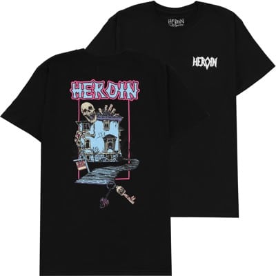 Heroin Die Tonight T-Shirt - black - view large