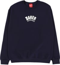 Baker Arch Crew Sweatshirt - navy