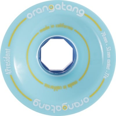 Orangatang 4President Carving/Race Longboard Wheels - blue (77a) - view large