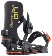 Bent Metal Transfer Snowboard Bindings 2024 - (lib tech) black/orange