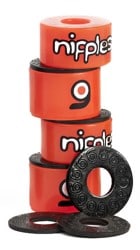 Orangatang Nipples Double Barrel Skate Bushings (2 Truck Set) - orange (soft)