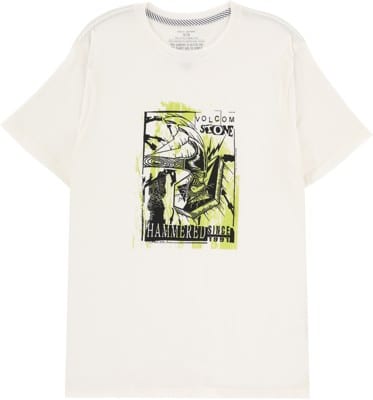 Volcom Hammered T-Shirt - off white - view large