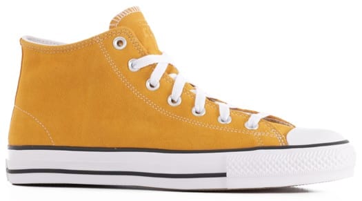 Converse Chuck Taylor All Star Pro Mid Skate Shoes - sunflower gold/white/black - view large