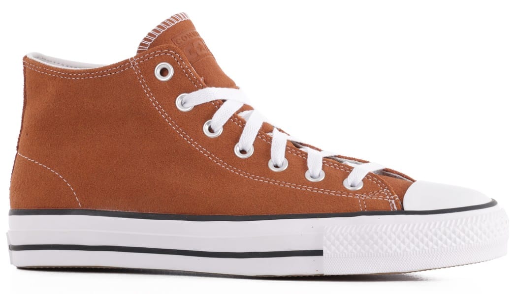 Converse Chuck Taylor All Star Pro Mid Skate Shoes tawny owl/white