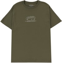 5boro 5B x SP-ONE Bubble T-Shirt - olive/white