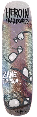 Heroin Zane Timpson Glasses 9.0 Skateboard Deck - view large