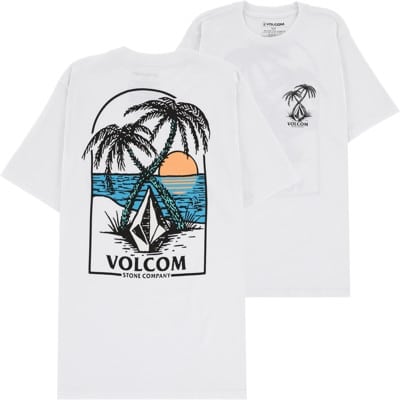Volcom Glassy Daze T-Shirt - white - view large