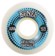 Bones 100's OG Formula V5 Sidecut Skateboard Wheels - white/blue (100a)