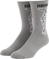 Hockey Lightning Sock - grey