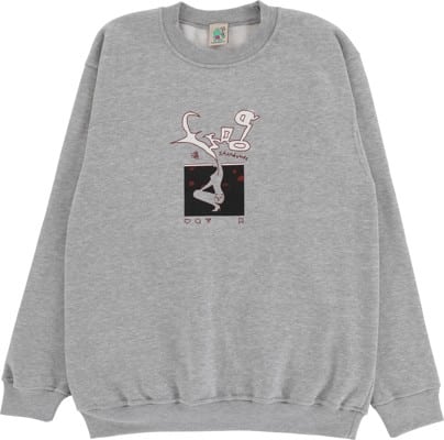 Frog Instagram Ads Crew Sweatshirt - grey - view large