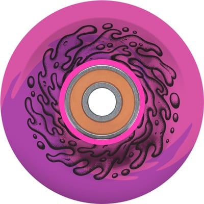 Slime Balls Light Ups Cruiser Skateboard Wheels - pink/purple (78a) - view large