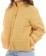 Volcom Women's Not Enuff Puff Jacket - dust gold - side