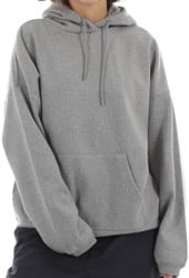 Volcom Women's Stone Heart II Hoodie - heather grey