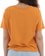 RVCA Women's Atomic Jam T-Shirt - tangerine - reverse