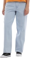 Volcom Women's Weellow Denim Pants - light blue