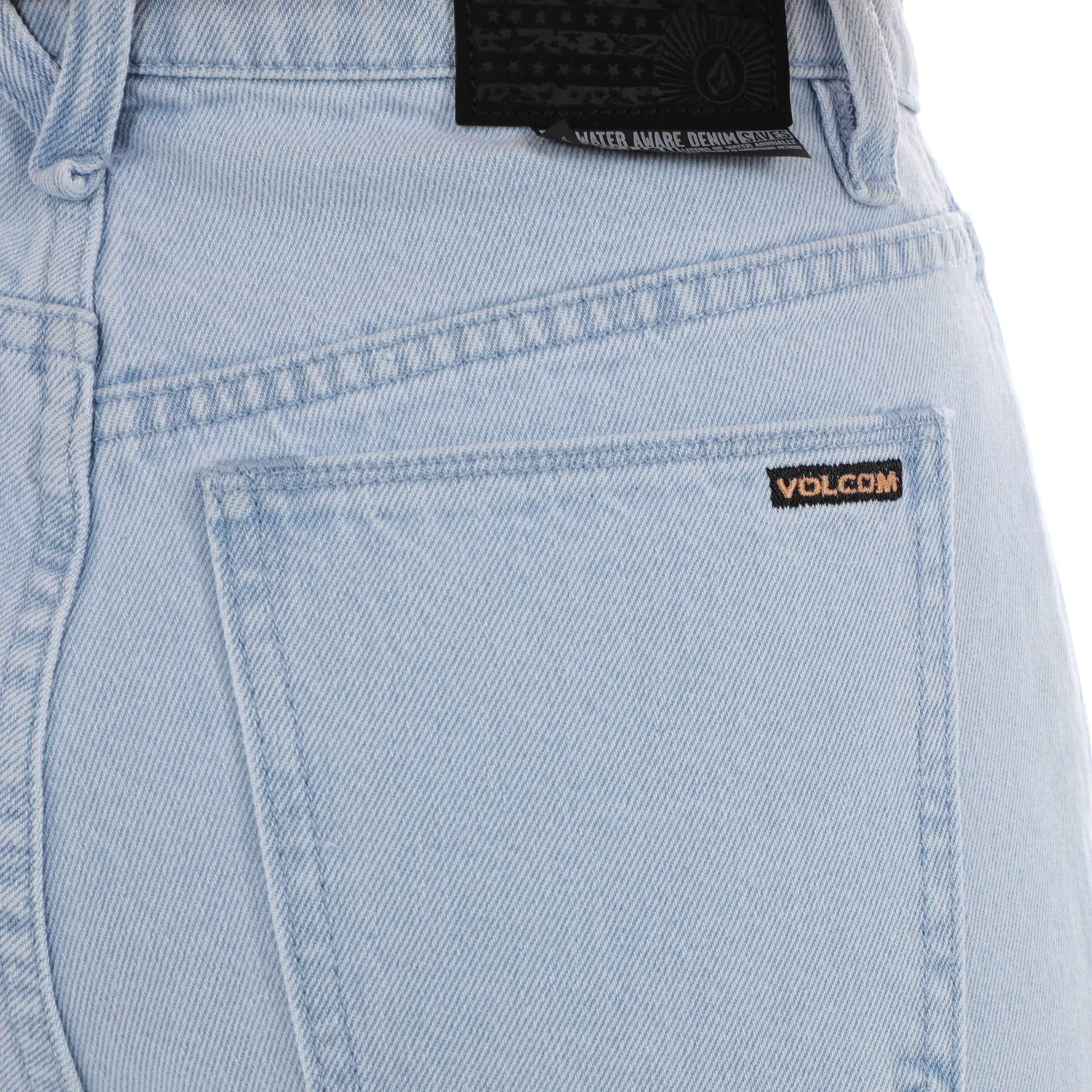 Volcom Women's Weellow Denim Pants - light blue | Tactics