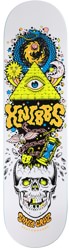 Santa Cruz Knibbs Alchemist 8.25 Skateboard Deck - white