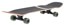 Arbor Axel Serrat Crosscut Pro 34" Complete Longboard - black trucks / teal wheels - angle