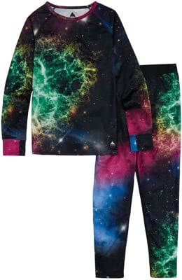 Burton Kids Lightweight Base Layer Set - painted planets - view large