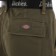 Dickies Women's Contrast Cropped Cargo Pants - military green - reverse detail
