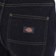 Dickies Women's Madison Double Knee Pants - rinsed indigo blue - reverse detail