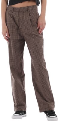 Brixton Women's Victory Trouser Pants - pine bark gingham - view large