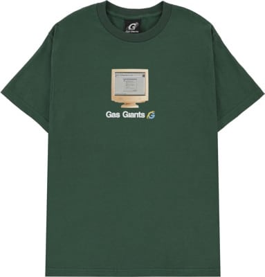 Gas Giants CRT T-Shirt - dark green - view large