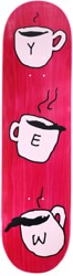 Yew Cuppa Yew 8.25 Skateboard Deck - pink