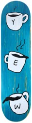 Yew Cuppa Yew 8.25 Skateboard Deck - teal