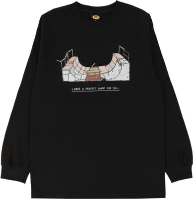 Brother Merle Perfect Ramp L/S T-Shirt - black - view large