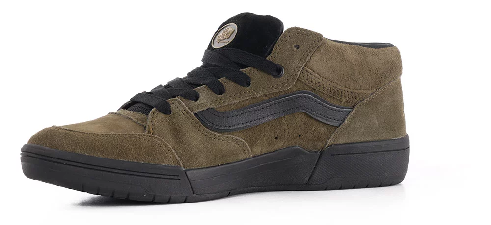 Vans Zahba Mid Skate Shoes - (beatrice domond) dark olive