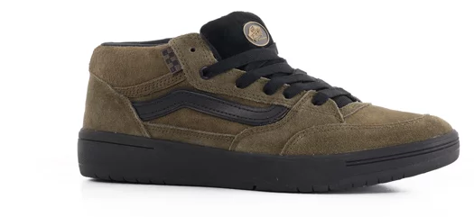 Vans Zahba Mid Skate Shoes - (beatrice domond) dark olive