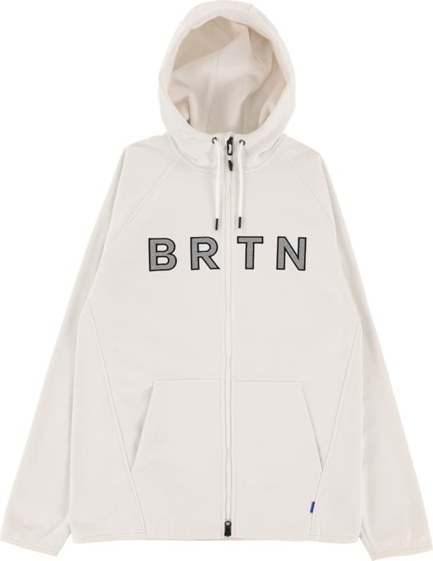 Burton Crown Weatherproof Fleece Full Zip Hoodie stout white Tactics