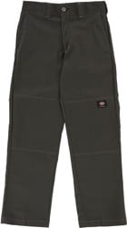 Dickies Women's Crop Cargo Pants - stonewashed military green