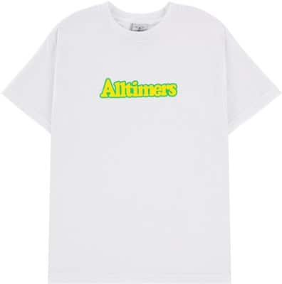 Alltimers Broadway T-Shirt - white/yellow/green - view large