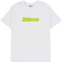 Alltimers Broadway T-Shirt - white/yellow/green