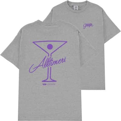 Alltimers League Player T-Shirt - heather grey - view large