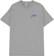 Alltimers League Player T-Shirt - heather grey - front