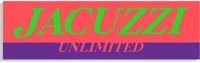 Jacuzzi Unlimited Flavor Logo Sticker