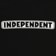 Independent Bar Logo Thermal L/S T-Shirt - black - front detail