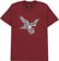 Independent BTG Eagle T-Shirt - burgundy