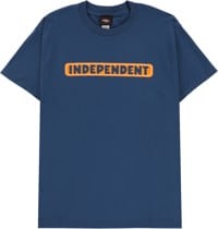 Independent Bar Logo T-Shirt - harbor blue