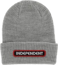 Independent B/C Groundwork Beanie - heather grey