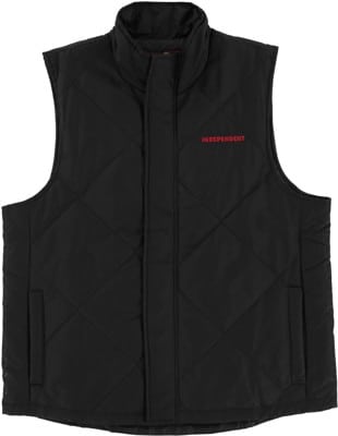 Independent Holloway Puffer Vest Jacket - black - view large