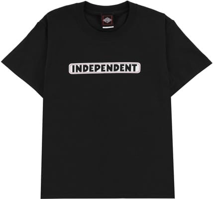 Independent Kids Bar Logo T-Shirt - black - view large