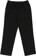 Independent Span Elastic Waist Pants - black - reverse