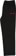 Independent Span Elastic Waist Pants - black - fold