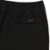 Independent Span Elastic Waist Pants - black - reverse detail