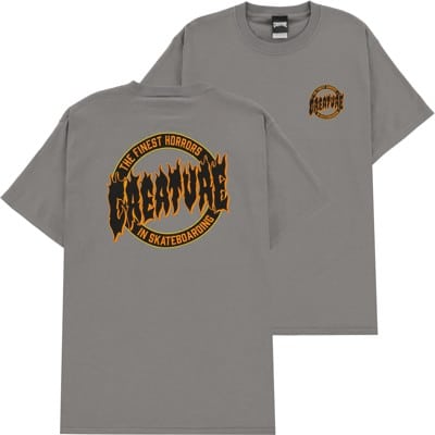 Creature Finest Flame T-Shirt - medium grey - view large