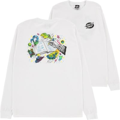 Santa Cruz Winkowski Vision L/S T-Shirt - white - view large